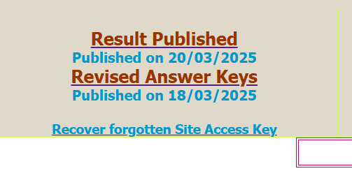 Kerala SET Result 2025 Declared